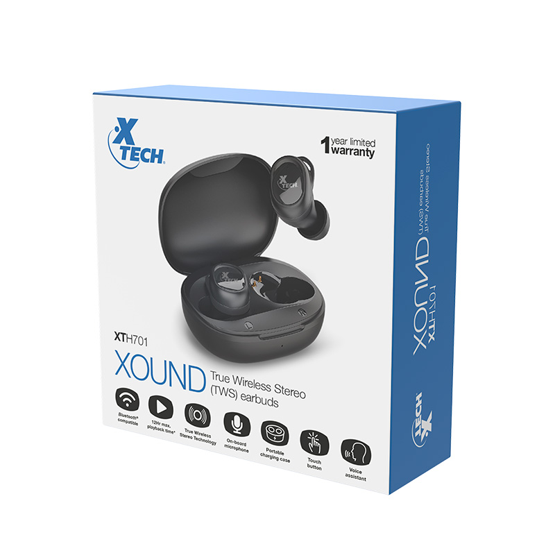 Xtech - XTH-701 - Audífonos inalámbricos (TWS)