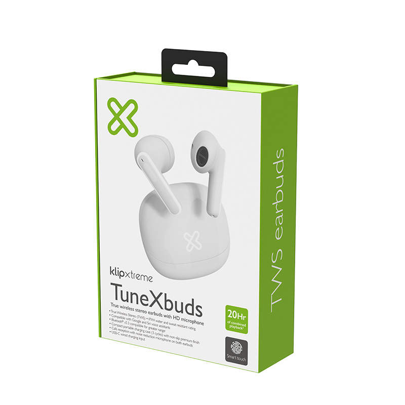 Klip Xtreme - KTE-007WH - True wireless earphones