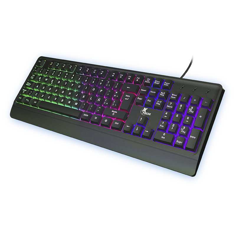 Xtech CHEVALIER XTK-505S - Teclado - retroiluminado