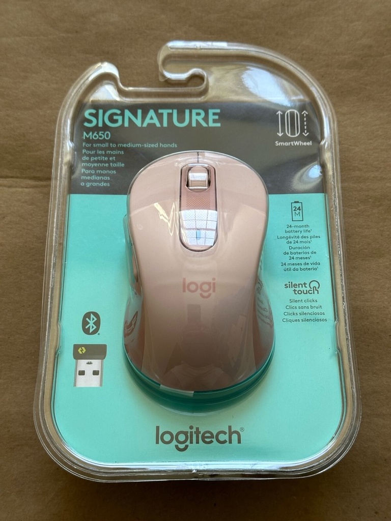 Logitech Signature M650 - Ratón - manos pequeñas