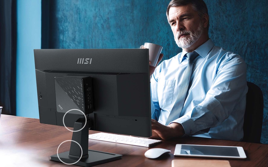 MSI - LED-backlit LCD monitor - 21.45"