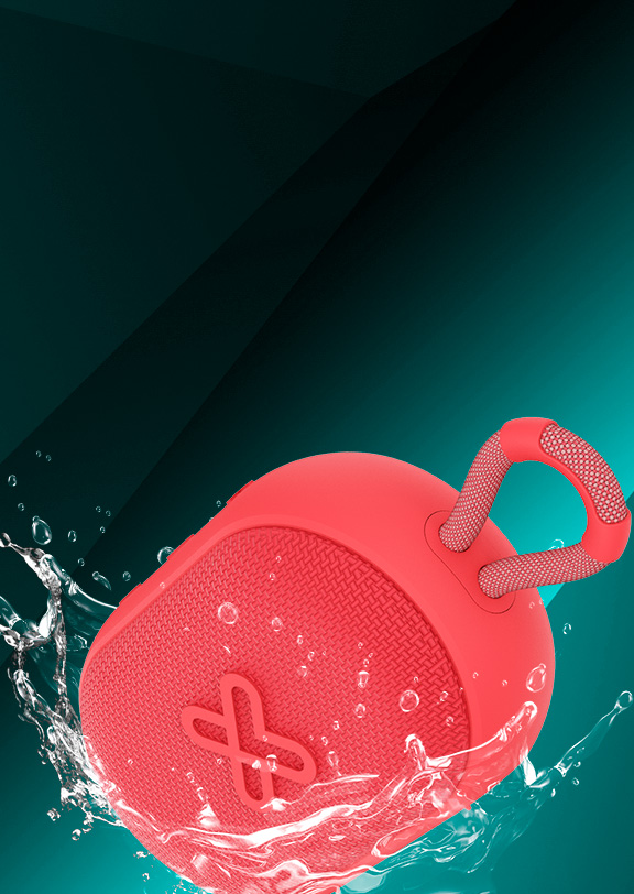 Klip Xtreme KBS-030RD - Speaker - Bright red