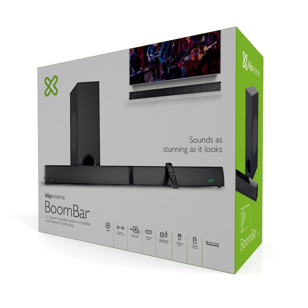 Klip Xtreme KSB-230 - Barra de sonido - Negro