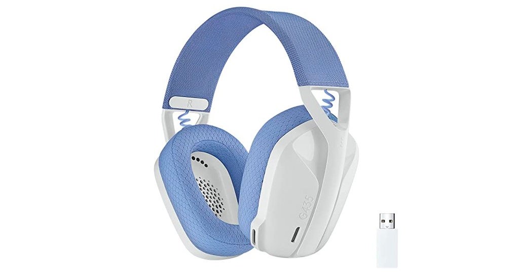 Logitech G435 LIGHTSPEED Inalámbrico Gaming Diadema con micrófono - Audífono - tamaño completo