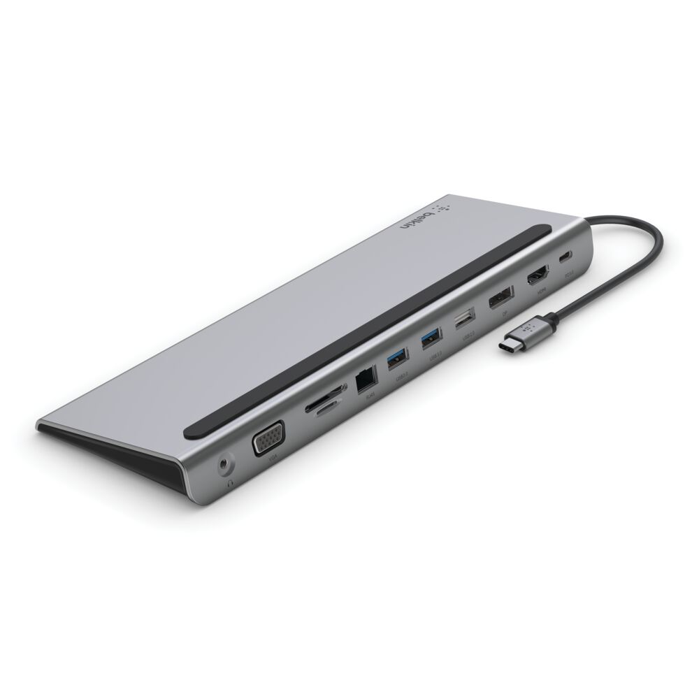 Belkin CONNECT 11-in-1 - Soporte multipuerto - USB-C