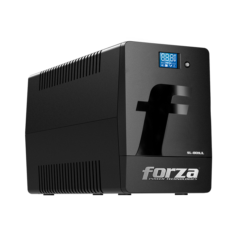 Forza UPS - Line - interactive SL-801UL- Smart UPS 800VA/480W 120V 6 Out & RJ45