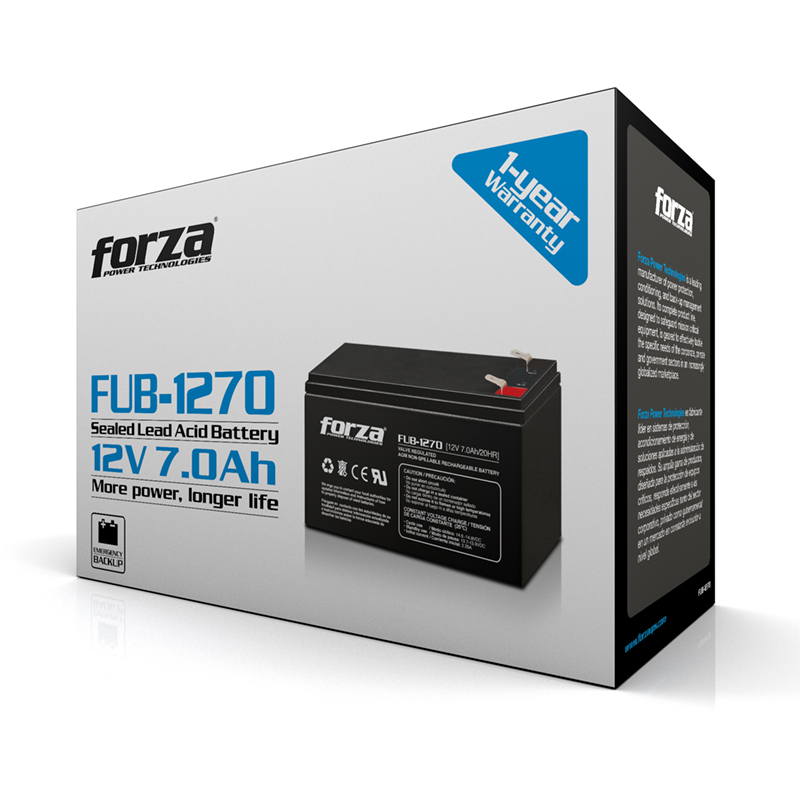 Forza FUB-1270 - Batería - 12V