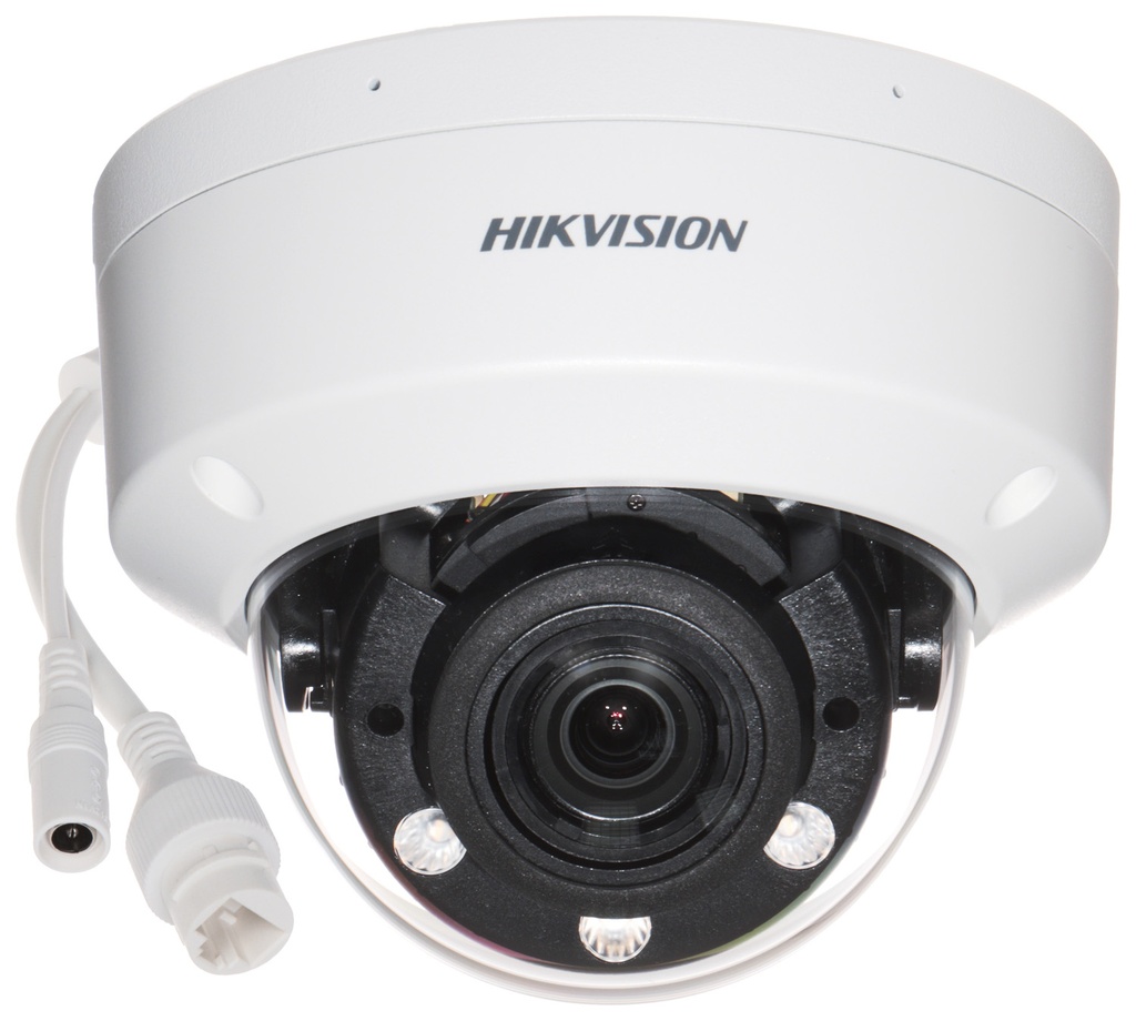 Hikvision 6MP Cámara de red tipo domo varifocal Dual Light MD 2.0 - Micrófono incorporado - 6MP