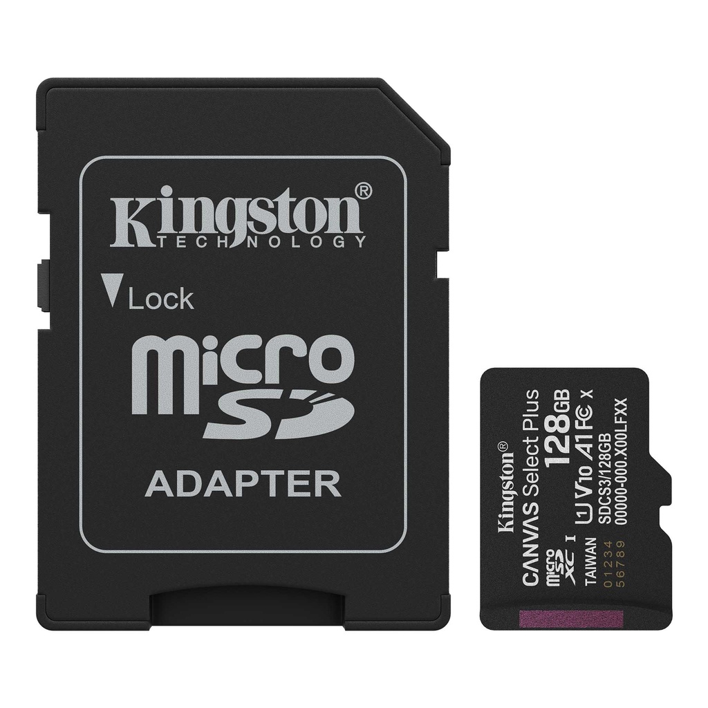 Kingston - Flash memory card - 128 Gb