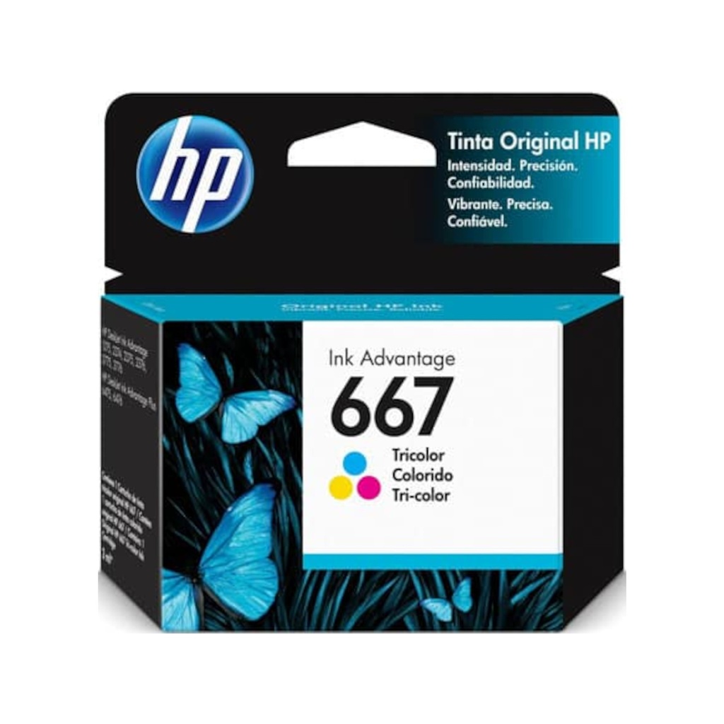 HP - 667 - Cartucho de tinta