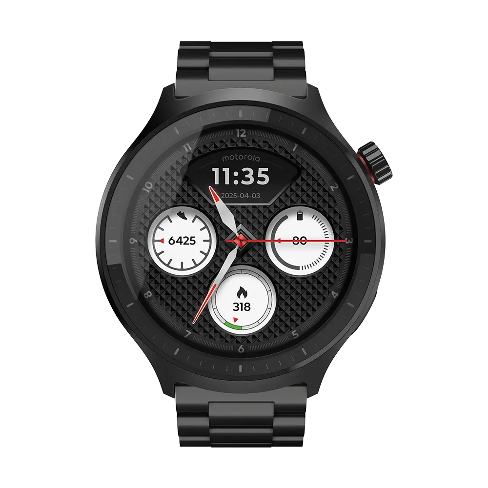 Motorola - Reloj inteligente - Sound Flow Carbon