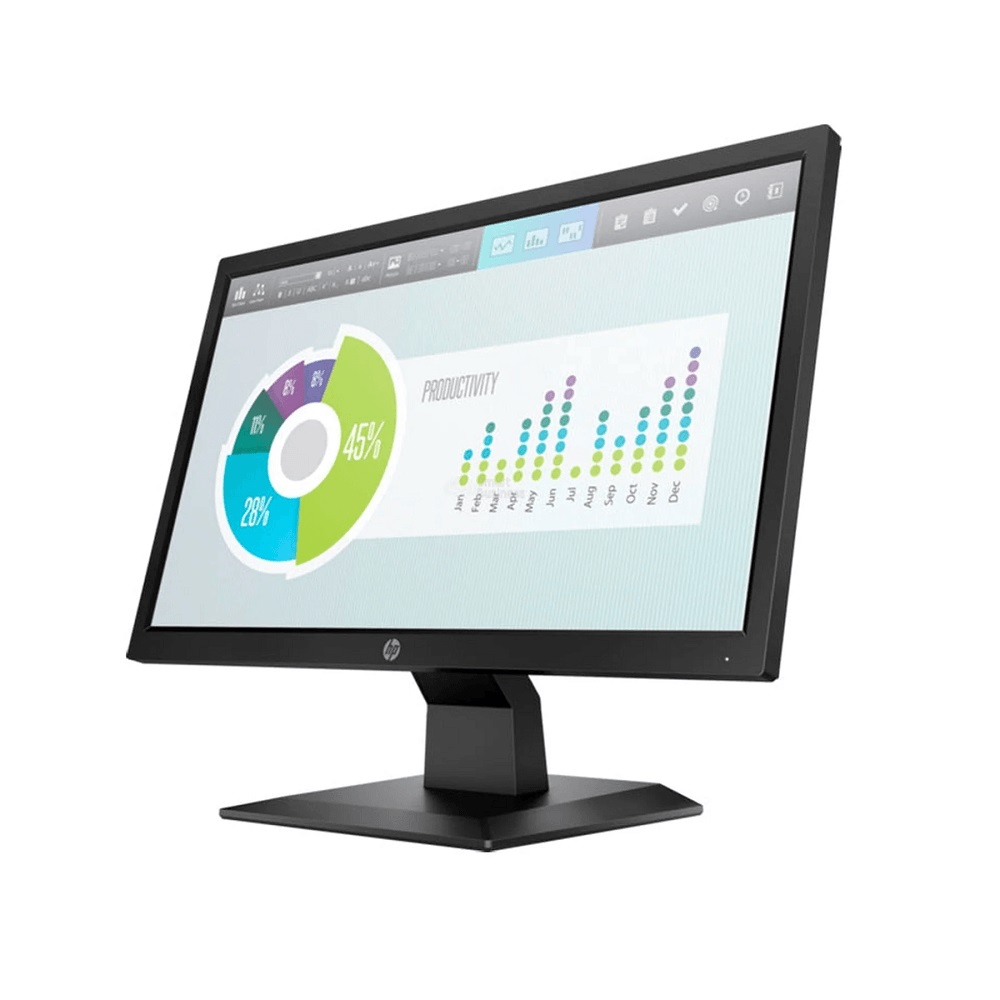 HP P204 - LED-backlit LCD monitor - 19.5"