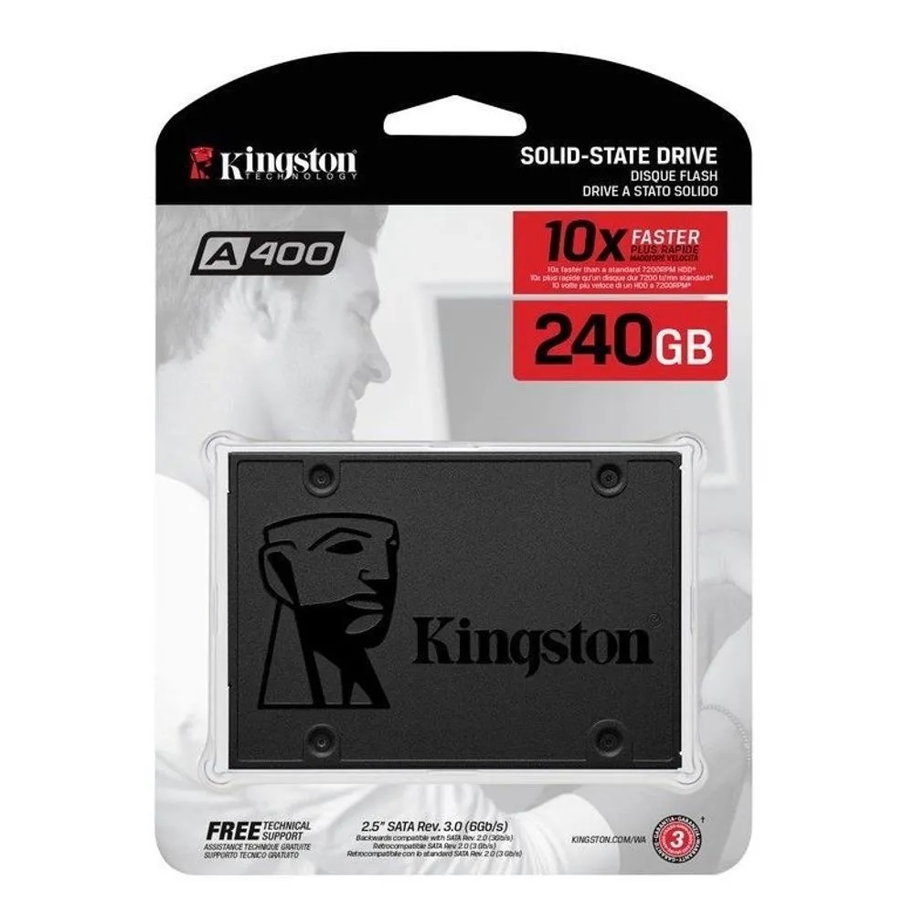 Disco SSD Kingston A400 240 Gb