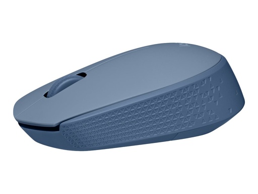 [910-006863] Logitech M170 Inalámbrico Mouse, Ambidextrous, Azul Gris - Mouse - ambidiestro