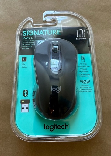 [910-006231] Logitech Signature M650 L - Mouse - tamaño completo