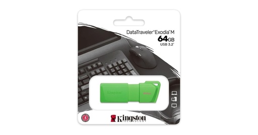 [KC-U2L64-7LG] Kingston - USB flash drive - 64 GB
