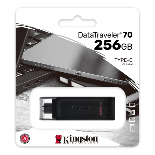 [DT70/256GB] Kingston DataTraveler 70 - Unidad flash USB - 256 GB