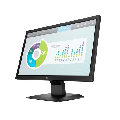 [5RD66AA#ABM] HP P204 - LED-backlit LCD monitor - 19.5"